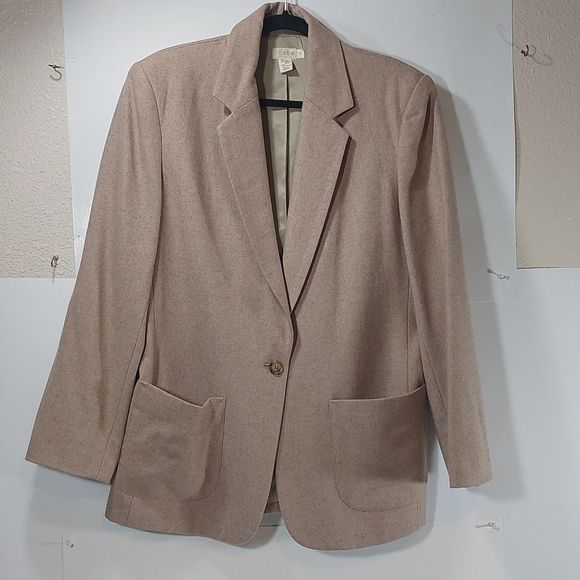 J Crew Women's Wool One Button Blazer sz10